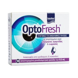 Intermed Optofresh Eye Wash Drops 10 amp x 0.5 ml