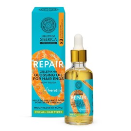 Natura Siberica Oblepikha Repair Glossing Oil Hair Ends Λάδι Αναδόμ...