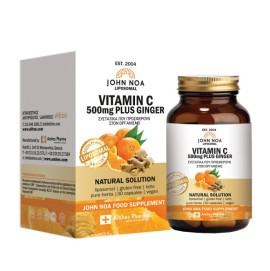 John Noa Vitamin C 500 mg & Ginger Λιποσωμιακό 30 caps