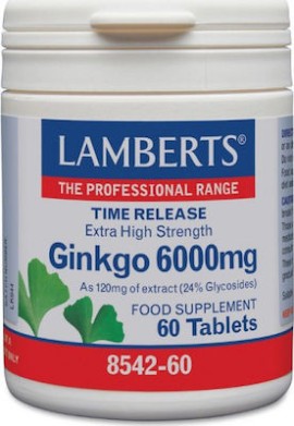 Lamberts Ginkgo 6000mg 60 tablets