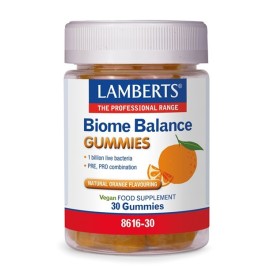 Lamberts Biome Balance Συμπλήρωμα Προβιοτικών με Πρεβιοτικά 30 ζελε...