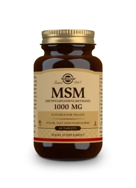 Solgar MSM 1000 mg 60 tabs