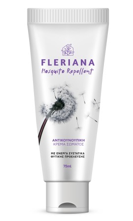 Fleriana Mosquito Repellent Εντομοαπωθητική Κρέμα Σώματος, 75ml