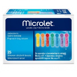 Ascensia Microlet Lancets 25pcs