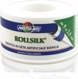 Master Aid Rollsilk Επιδεσμικό Ρολό 5mx2,5cm.