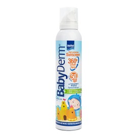 Intermed Babyderm Sunscreen 360 Creamy Spray face & body SPF50 200 ml