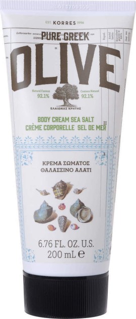 Korres Pure Greek Olive Γαλάκτωμα Σώματος Θαλασσινό Αλάτι 200 ml