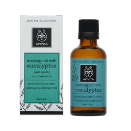 Apivita Natural oil Massage oil Eucalyptus 50 ml