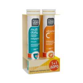 PharmaLead Multi Daily Πολυβιταμίνη με Γεύση Πορτοκάλι 20 αναβράζον...