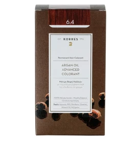 Korres Βαφή Argan Oil Advanced Colorant 6.4 Ξανθό Σκούρο Χάλκινο