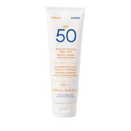 Korres Yoghurt Sunscreen Emulsion Face & Body SPF50 250ml