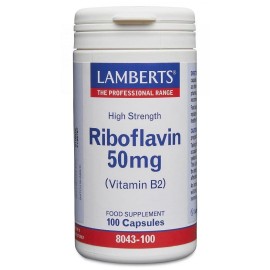 Lamberts B2 (Riboflavin) 50 mg 100 caps