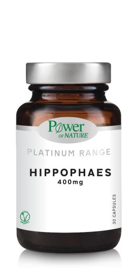 Power of Nature Platinum Range Hippophaes 400 mg 30 herbal capsules