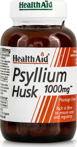 Health Aid Psyllium Husk 1000 mg 60 caps