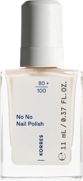Korres No No Gloss Βερνίκι Νυχιών Μακράς Διαρκείας 04 Jelly Peach 11ml
