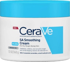 CeraVe SA Smoothing Cream Moisturizing Cream with Urea 10% 340 gr