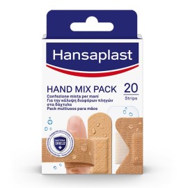 Hansaplast Hand Pack Mix με Διάφορα Επιθέματα για τα Δάχτυλα 20 τμχ
