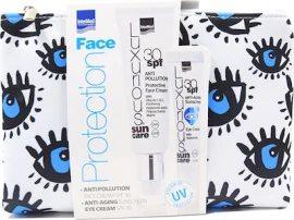 Intermed Promo Luxurious Anti-pollution Face Cream SPF30 50 ml & Anti-ageing Sunscreen Eye Cream SPF30 15 ml