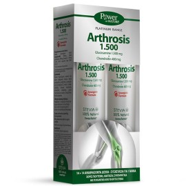 Power of Nature Platinum Range Arthrosis 1500 με Stevia 14 + 14 eff tabs