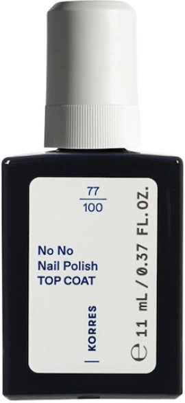 Korres No No Nail Polish Top Coat 11ml