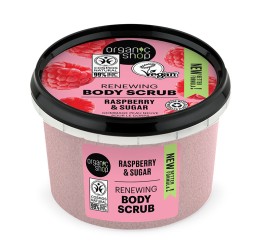 Natura Siberica-Organic Shop Body Scrub Βατόμουρου και Ζάχαρη 250ml