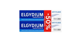 Elgydium Antiplaque, Οδοντόκρεμα 2τμχ x 100ml το 2ο στη Μισή Τιμή