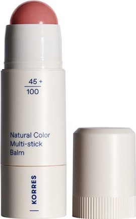 Korres Natural Collor Multi Stick Balm Πολυχρηστικό Stick για Χείλη & Μάγουλα 12 Petal Pink 4.5g