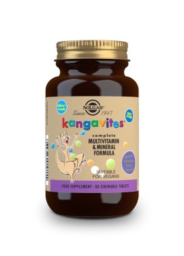 Solgar Kangavites Complete Multivitamin & Mineral Formula 60 chewable tabs berry flavour