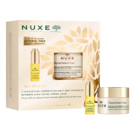 Nuxe Set Nuxuriance Gold Creme-Huile Nutri-Fortifiante για Ξηρή Επιδερμίδα 50ml + Δώρο Super Serum[10] 5ml