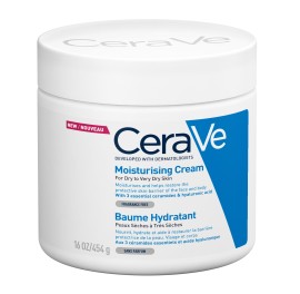 CeraVe Moisturizing Cream Ενυδατική Κρέμα Για Ξηρό Έως Πολύ Ξηρό Δέρμα 454 ml