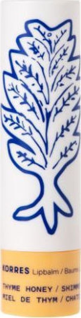 Korres Lip Balm Thyme Honey Shimmery 4,5g – Ενυδατικό Lip Balm με Μ...