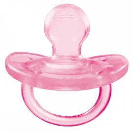 Chicco Pacifier All Silicone Pink 16-36m