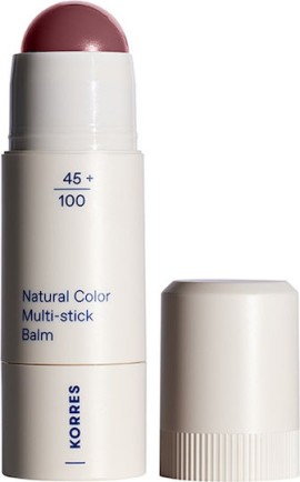 Korres Natural Collor Multi Stick Balm Πολυχρηστικό Stick για Χείλη & Μάγουλα 23 Vintage Rose 4.5g
