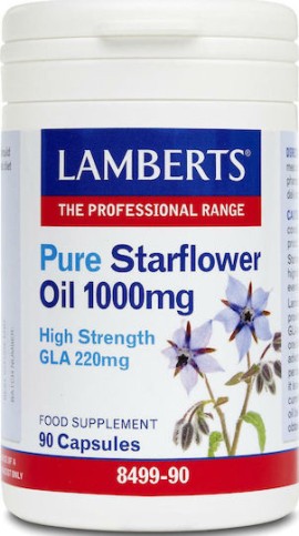 Lamberts Pure Starflower Oil 1000 mg 90 caps
