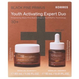 Korres Promo Black Pine Primus Youth Activating Expert Duo Day Crea...