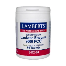 Lamberts Lactase Enzyme 9000 FCC Vegan 60 δισκία