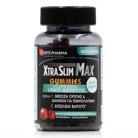 Forte Pharma XtraSlim Gummies Γεύση Ροδάκινο 60 ζελεδάκια