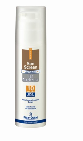 Frezyderm Sun Screen Tan Accelerator SPF10 150 ml