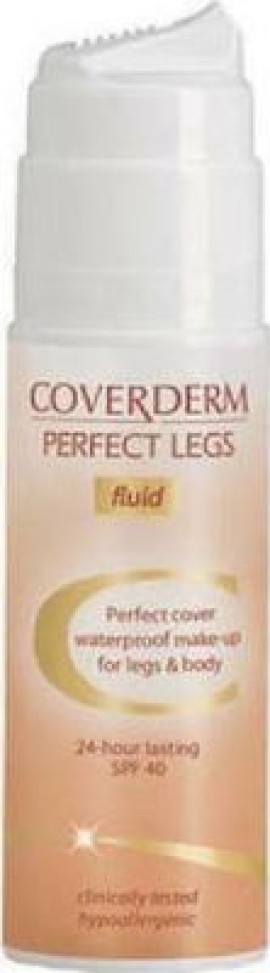 Coverderm Perfect Legs Waterproof Make Up Fluid SPF40 59 75ml