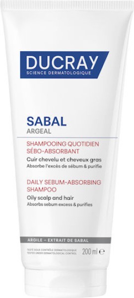 Ducray Sabal Daily Shampoo  – Σαμπουάν Κατά της Λιπαρότητας για Καθ...