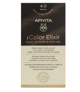 Apivita My Color Elixir Permanent Hair Dye No 4.0 Brown