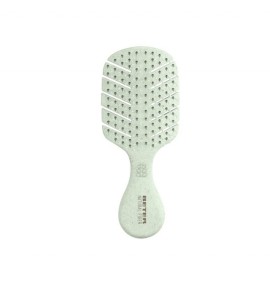 Beter Natural Fiber Mini Hair Brush Beige 1pc, (Random Color Selection).