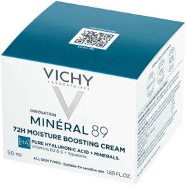 Vichy Mineral 89 72h Moisture Boosting Cream Ενυδατική Κρέμα Προσώπ...