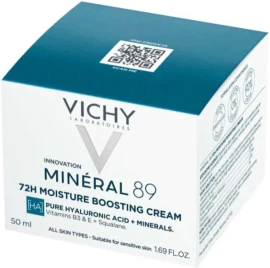 Vichy Mineral 89 72h Moisture Boosting Cream Ενυδατική Κρέμα Προσώπ...