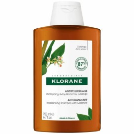 Klorane Galanga Shampoo Σαμπουάν με Γκαλάνγκα Κατά της Πιτυρίδας 200 ml