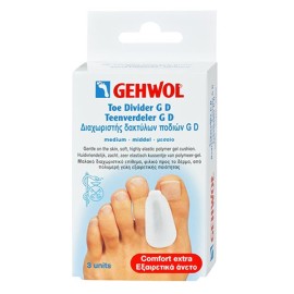 Gehwol Toe Divider G D Medium Διαχωριστής Δακτύλων Ποδιών G D 3τμχ