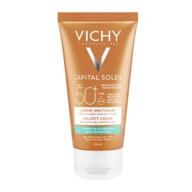 Vichy Capital Soleil Velvet Αντηλιακή Κρέμα Βελούδινη Υφή SPF50+ 50 ml