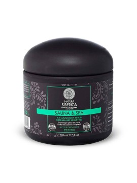 Natura Siberica Icy Sugar Body Scrub Slimming, Icy Scrub for Intense Firming and Sculpting, 370ml