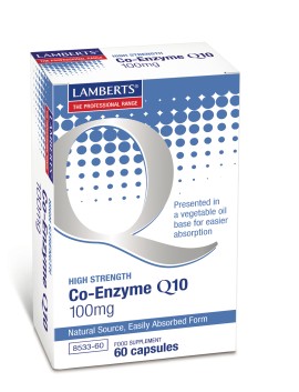 Lamberts Co-Enzyme Q10 100 mg 60 caps