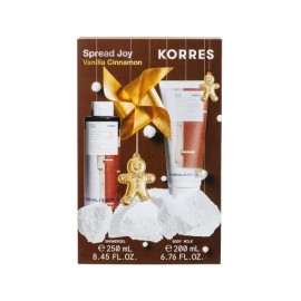 Korres Promo Spread Joy Vanilla Cinnamon – Shower Gel 250ml & Body ...